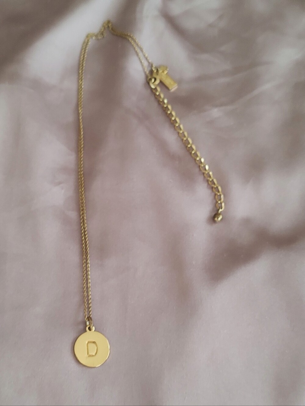 Kate Spade Letter D Necklace
